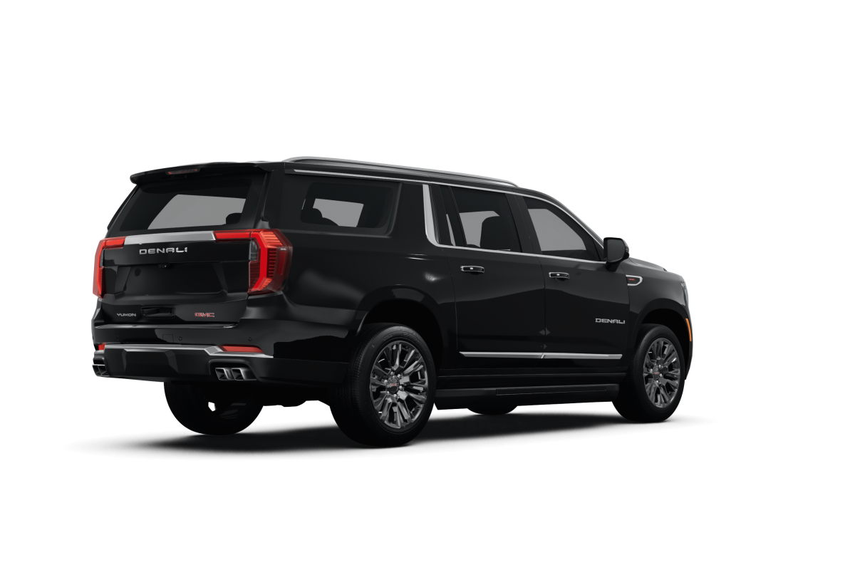 GMC Yukon XL - Back view GMC Yukon XL - Back view